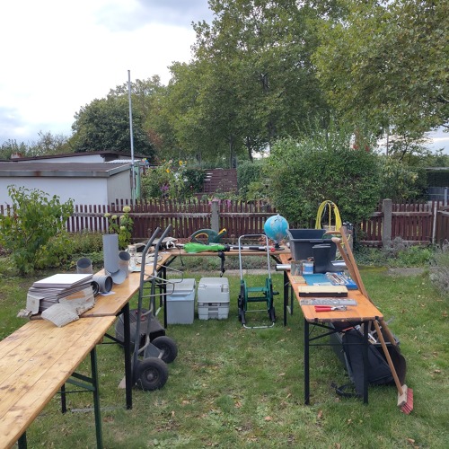 Gartenfest mit Trödelmarkt